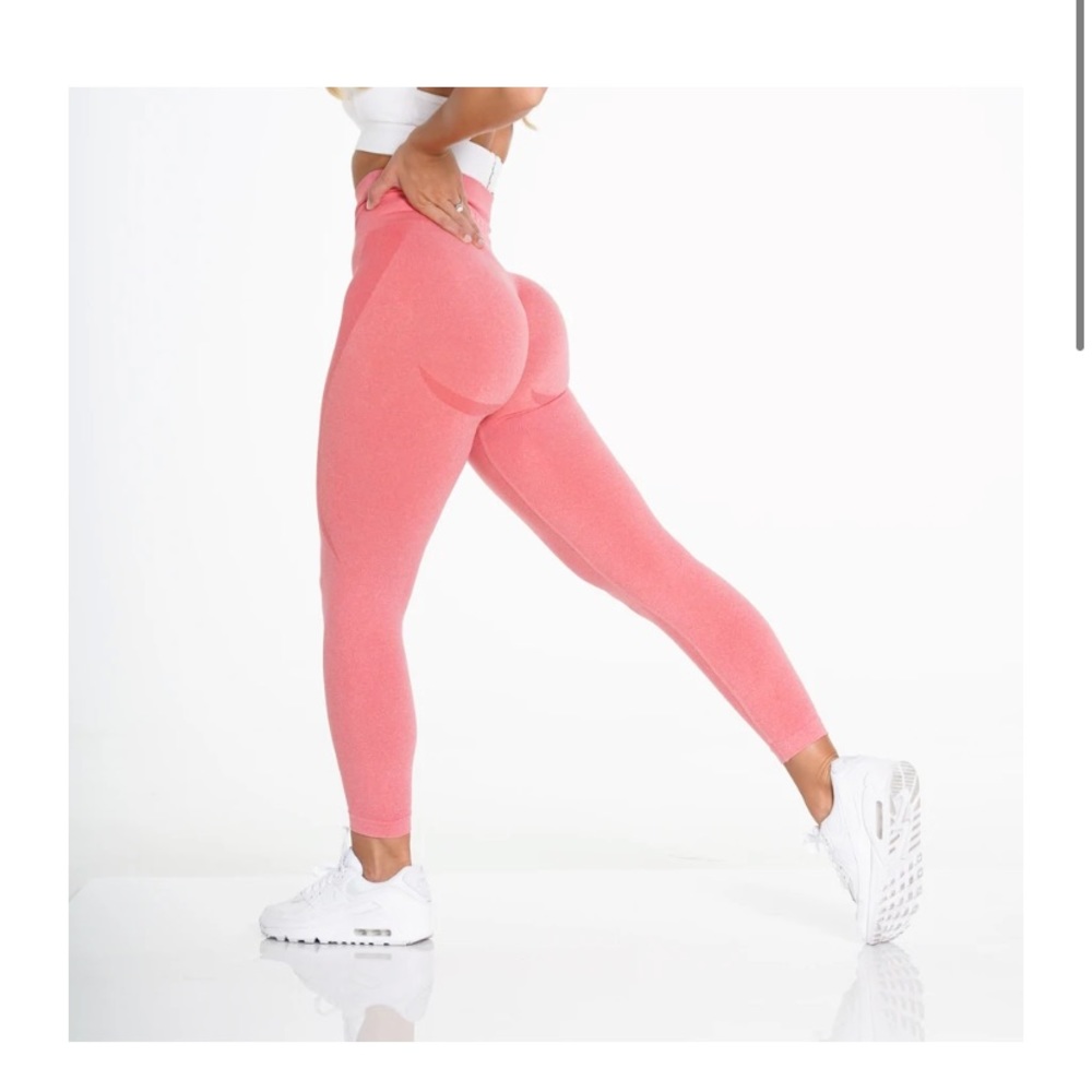 NVGTN Coral contour seamless leggings